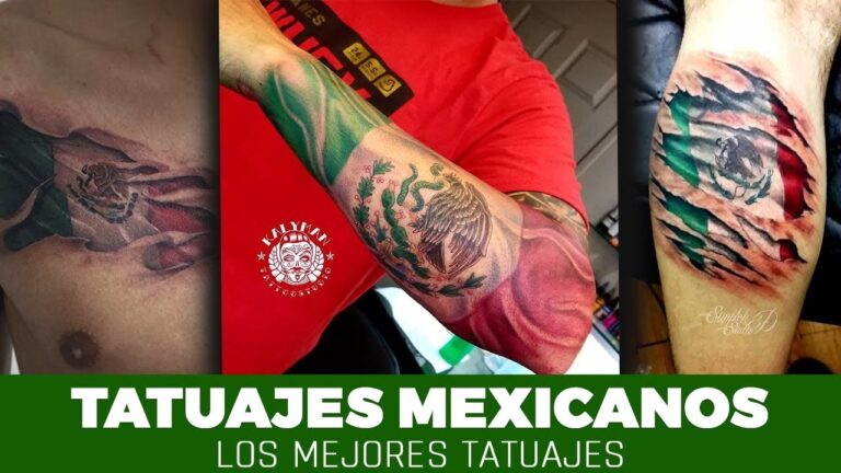 Extraordinary Tatuajes De La Bandera De Mxico Images