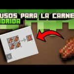 Creando cuero en Minecraft: Transformando carne podrida en material útil