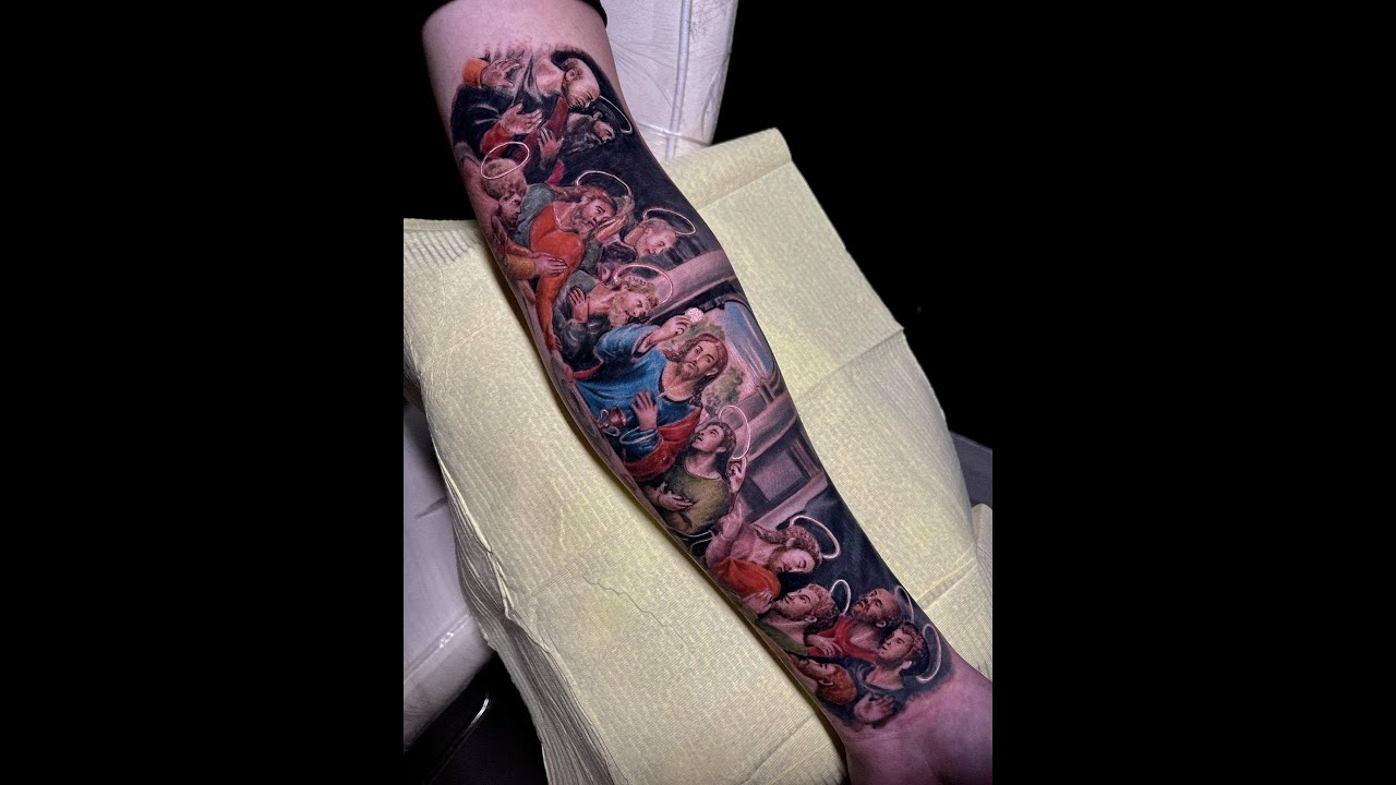 El impactante tatuaje de la Última Cena: ¡Descubre su significado! - Te