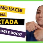 Guía práctica: Cómo crear una portada profesional en documentos de Google