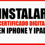 Instale certificado digital en iPhone