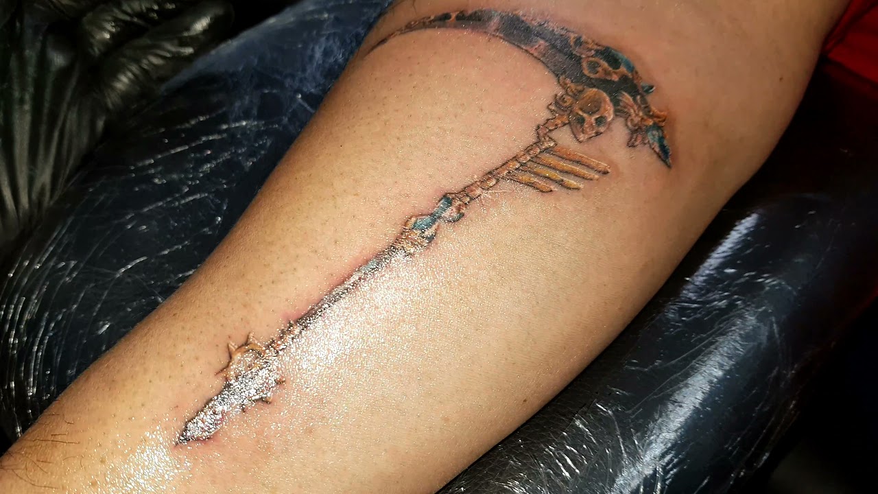 Los secretos detrás del tatuaje de la guadaña de la muerte - Te Va ...